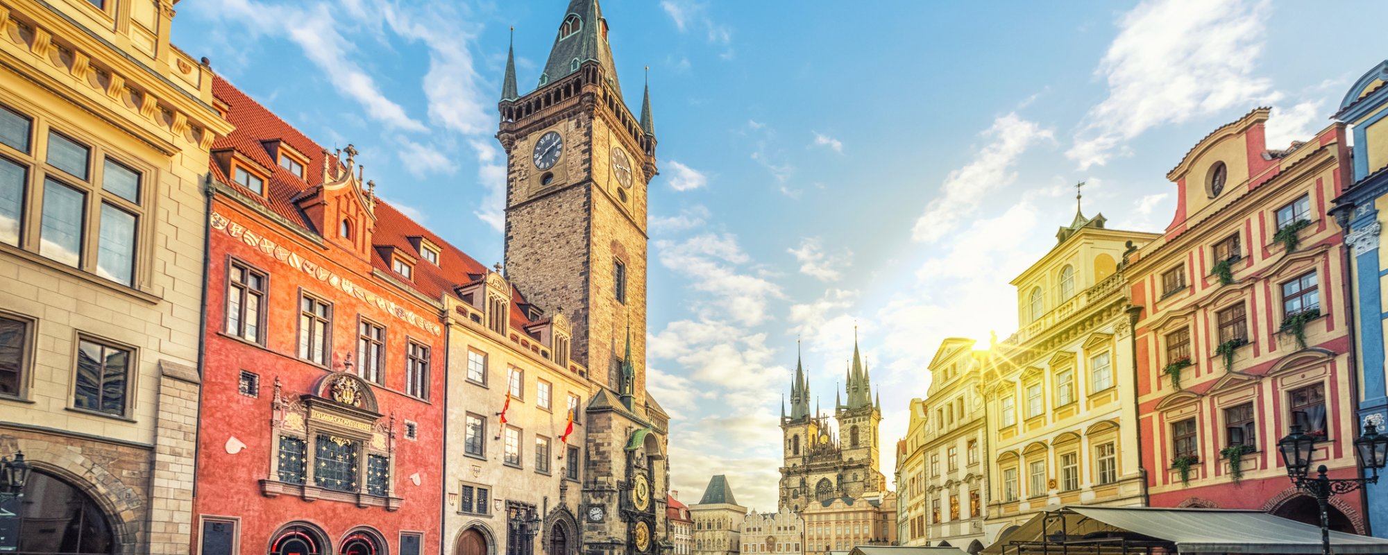 Altstädter Ring und astronomische Uhr in Prag